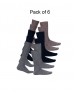 Pure Wool Socks 2PLY Ribbed P6